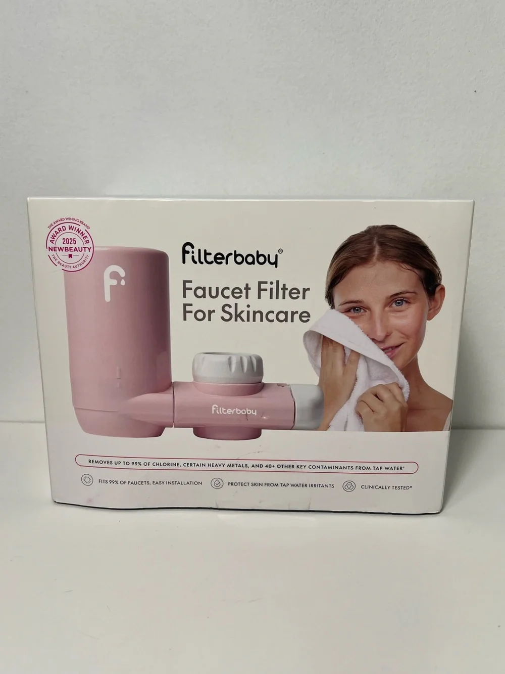 Filterbaby 1.0 Faucet Mounted Water Filter Filtration System for Skincare
